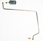 Click Here For Full Product Info E9188 LINE-FUEL-PUMP TO CARBURETOR-S.S.-FUEL INJECTION-1 LINE-2 FITTINGS-WITH FILTER-62