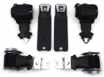 Click Here For Full Product Info E9703 SEAT BELT ASSEMBLY-OE STYLE-DUAL RETRACTOR-GM BUCKLES WITH GM LOGO-CONV.-COLORS-PR-74-75
