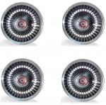 Click Here For Full Product Info E9937 WHEEL SET-ALUMINUM BOLT ON WHEEL-WITH CENTER BOWTIE CAP-COMPLETE-67