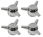 Click Here For Full Product Info EC110S SPINNER KIT-STRAIGHT EAR SPINNER-FACTORY ALUMINUM WHEELS-NO EMBLEMS-76-82