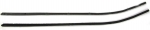 Click Here For Full Product Info EC301 SEALS-DOOR PANEL WHISKERS-OUTER-WITH CLIPS INSTALLED-USA-PAIR-E68