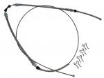 Click Here For Full Product Info E12603 CABLE KIT-EMERGENCY BRAKE-REAR-STAINLESS STEEL-WITH DISC BRAKES-65-82