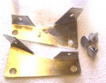 Click Here For Full Product Info E13178 BRACKET-CONVERTIBLE REAR QUARTER TRIM PANEL-REAR SUPPORT WITH RIVETS-PAIR-63-67
