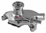 Click Here For Full Product Info E21060 PUMP-WATER-NEW-CHROME-IRON HOUSING-SHORT-SMALL BLOCK-55-70