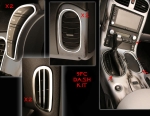 Click Here For Full Product Info E21321 Dash Trim Kit-Interior-Polished or Brushed-Stainless Steel-9 Pieces-05-13