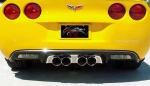 Click Here For Full Product Info E21555 Panel-Exhaust-Corsa 4.0 Quad Tip Exhaust-Perforated-Stainless Steel-05-13