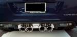 Click Here For Full Product Info E21557 Panel-Exhaust-Borla Quad Oval Tip Exhaust-Polished-Stainless Steel-05-13