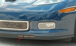 Click Here For Full Product Info E21581 Grille-Front Air Dam-Laser Mesh-Polished-Z06, ZR1, or Grandsport-Pair-05-13
