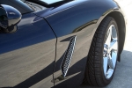 Click Here For Full Product Info E21588 Vent Grille-Front Side Fender-Laser Mesh-Polished-Pair-05-13