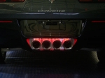 Click Here For Full Product Info E21791 Panel-Exhaust-NPP Dual Mode Exhaust-Brushed-Stainless Steel-With Red LED-14-17