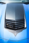 Click Here For Full Product Info E21849 Graphic-Hood Vent-Black Carbon Fiber with Brushed Black Trim-14-17