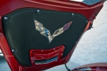Click Here For Full Product Info E21881 Badge-Hood Liner-Stainless Steel-C7 Crossed Flags-14-17
