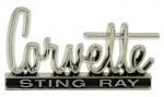 Click Here For Full Product Info E3161 EMBLEM-GLOVE BOX DOOR-USA-TRIM PARTS-66-67