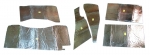 Click Here For Full Product Info E4632B HEAT BARRIER KIT-UNDER CARPET-FRONT AND REAR-7 PIECES-63-67