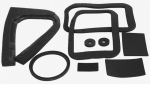 Click Here For Full Product Info E5837 SEAL KIT-HEATER BOX-WITH OUT AIR CONDITIONING-63-67-SEE E7947