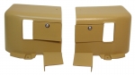 Click Here For Full Product Info E6031 EXTENSION SET-REAR QUARTER TRIM PANEL-WITH INSERTS-IN COLORS-COUPE-PAIR-74-77