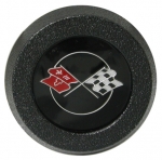 Click Here For Full Product Info E6040 BUTTON ASSEMBLY-HORN-WITHOUT TILT AND TELESCOPIC-BLACK UPPER CORNER FLAG-68 ALL-68-75