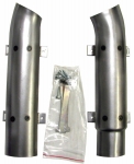 Click Here For Full Product Info E6558 HEAT SHIELD-EXHAUST PIPE-2 INCH-PAIR-63-64