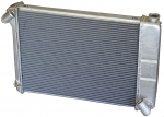 Click Here For Full Product Info E8946 RADIATOR-ALUMINUM-DIRECT FIT-NATURAL FINISH-BIG BLOCK 66-68-SMALL BLOCK W/MANUAL - 66 - 68