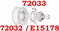 E15178 RING-RETAINING-FOR STARBURST CENTER CAP-BOLT ON WHEEL-.69 TALL-EACH-67 -TEMPORARILY UNAVAILABLE
