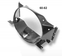 E11076 SHROUD-FAN-COMPLETE WITH SCREW UPPER AND LOWER-3 PIECES-60-62