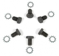 E14790 BOLT SET-FLEXPLATE TO CRANK SHAFT-AUTOMATIC-WITH LOCK WASHERS-6 EACH-62-82