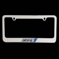 E15448 FRAME-LICENSE-NEW-ZR-1 CORVETTE LICENSE PLATE