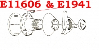 E1941 LUG NUT SET-KNOCK OFF WHEEL-20 PIECES-63-66 - TEMPORARILY UNAVAILABLE