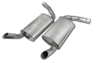 E20349 EXHAUST SYSTEM-DUAL-HEADERS AND STOCK MUFFLERS-82 E20349 EXHAUST SYSTEM-DUAL-HEADERS AND STOCK MUFFLERS-82