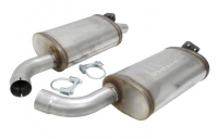E20339 EXHAUST SYSTEM-ALUMINIZED-4 SPEED-HEADERS AND MAGNAFLOW MUFFLERS-68-72 E20339 EXHAUST SYSTEM-ALUMINIZED-4 SPEED-HEADERS AND MAGNAFLOW MUFFLERS-68-72