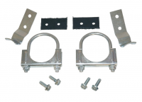 E20337 EXHAUST SYSTEM-ALUMINIZED-4 SPEED/TH350-HEADERS AND STOCK MUFFLERS-74-79 E20337 EXHAUST SYSTEM-ALUMINIZED-4 SPEED/TH350-HEADERS AND STOCK MUFFLERS-74-79