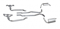 E20337 EXHAUST SYSTEM-ALUMINIZED-4 SPEED/TH350-HEADERS AND STOCK MUFFLERS-74-79 E20337 EXHAUST SYSTEM-ALUMINIZED-4 SPEED/TH350-HEADERS AND STOCK MUFFLERS-74-79