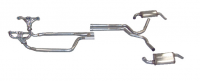 E20348 EXHAUST SYSTEM-DUAL-HEADERS AND MAGNAFLOW MUFFLERS-80-81 E20348 EXHAUST SYSTEM-DUAL-HEADERS AND MAGNAFLOW MUFFLERS-80-81