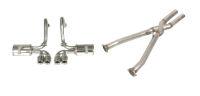 E20470 EXHAUST SYSTEM-MAGNAFLOW-TRUE DUALS-WITH CROSSOVER X-PIPE-97-04 DISCONTINUED