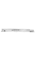 E8381 TAG-DISTRIBUTOR ID-DELCO REMY-SILVER TAG WITH RED BACK-57-74 E8381 TAG-DISTRIBUTOR ID-DELCO REMY-SILVER TAG WITH RED BACK-57-74