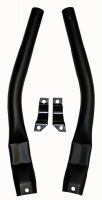 E10833 SUPPORT SET-FRONT LICENSE BUMPERETTE TUBES-WITH BRACKETS-PAIR-53-57 TEMPORARILY DISCONTINUED
