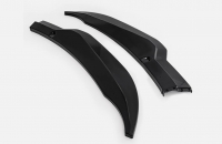 E25205 SPOILER SPLITTER-GLOSS BLACK-FRONT LIP SPOILER-ABS PLASTIC-STAGE 2-REPLACEMENT-14-19